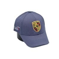 Бавовняна кепка Hook з автомобильним логотипом Porsche 55-58 см темно-сіра (H 0419-1082)