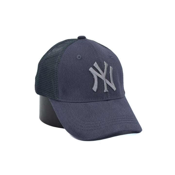 Бейсболка сітка Art cap New York Yankees 55-61 см темно-сіра (0919-800)