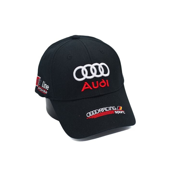 Кепка Sport Line з автомобильним логотипом Audi 55-58 см чорна (S 0919-1047)