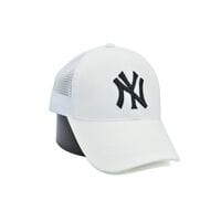 Бейсболка сетка Art cap New York Yankees 56-61 см белая (0919-535)