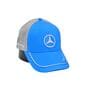 Бейсболка Fang сітка з автомобільним логотипом Mercedes Benz 56-58 см голуба (F 0919-712)