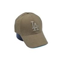 Бейсболка Art cap LA Dodgers 55-61 см бежева (0919-1021)