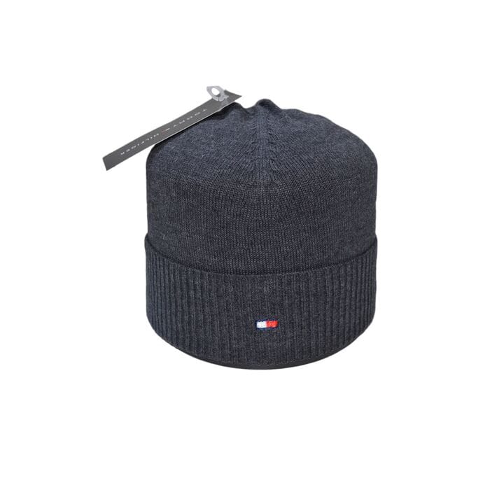 Шапка Caps Zone Tommy Hilfiger 55-59 см Темно-серый меланж (40917-21)