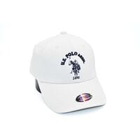 Кепка фулка Classic U.S. Polo Assn. 57-59 см белая (C 0919-284)
