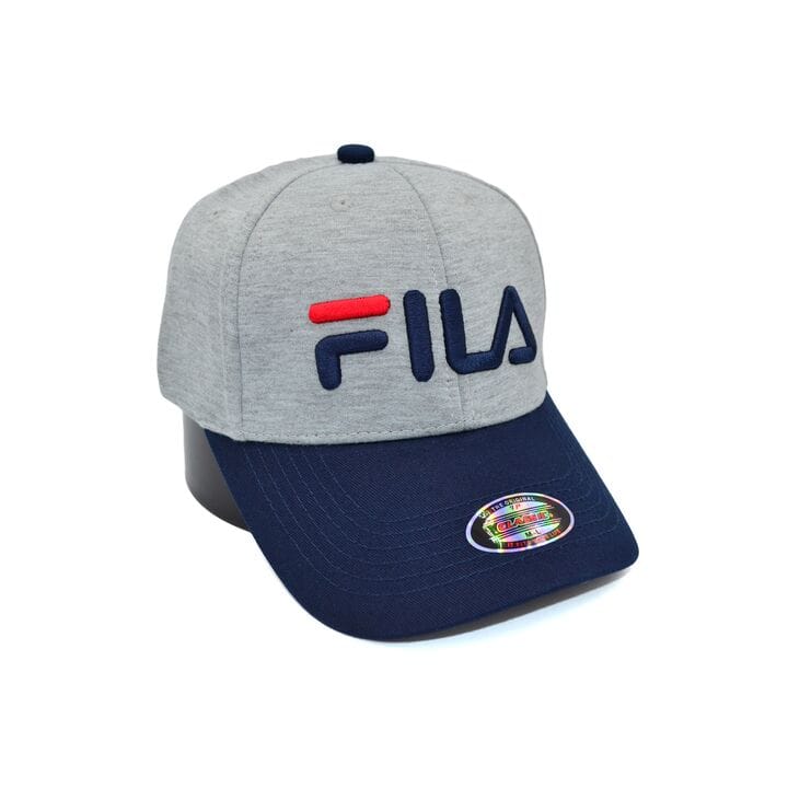 Кепка фулка Classic Fila 55-57 см светло-серая (C 0919-447)