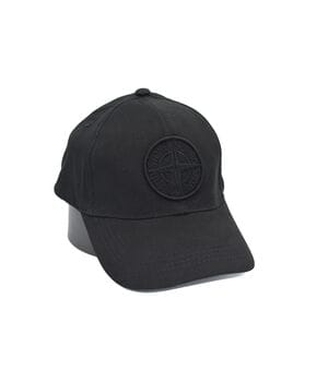 Бейсболка фулка BrandLito Stone Island 56-57 см чорна (B 1219-828)