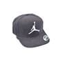 Кепка snapback Jordan 56-58 см темно-серая (C 0919-32)