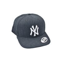 Кепка snapback New York 56-58 см зелено-серая (C 0919-42)