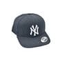 Кепка snapback New York 56-58 см зелено-серая (C 0919-42)