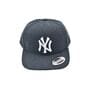 Кепка snapback New York 56-58 см зелено-серая (C 0919-42)