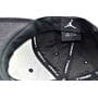 Кепка snapback Jordan 56-58 см серо-чёрная (C 0919-33)
