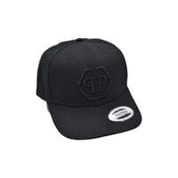 Кепка snapback Philipp Plein 56-58 см чёрная (C 0919-43)