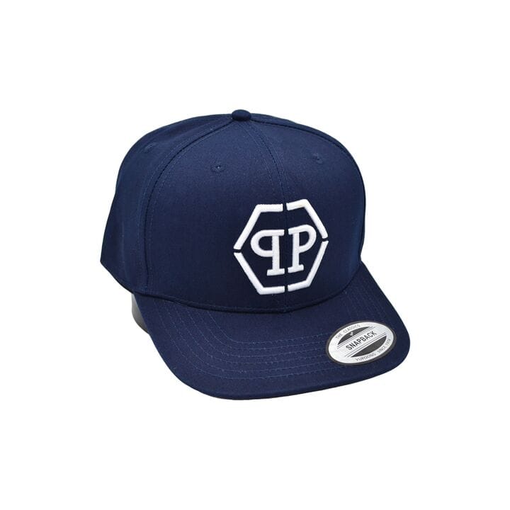 Кепка snapback Philipp Plein 56-58 см синяя (C 0919-45)