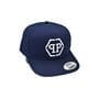 Кепка snapback Philipp Plein 56-58 см синяя (C 0919-45)