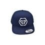 Кепка snapback Philipp Plein 56-58 см синяя (C 0919-45)
