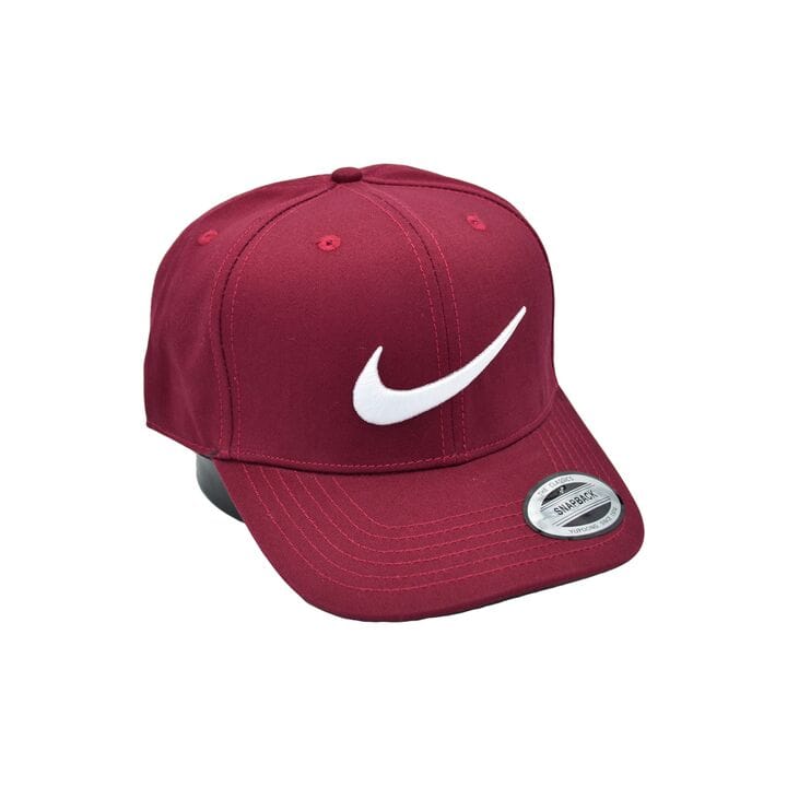 Кепка snapback Nike 56-58 см бордовая (C 0919-37)