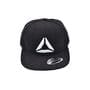 Кепка snapback Reebok 56-58 см серо-чёрная (C 0919-49)
