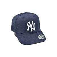 Кепка snapback New York 56-58 см серо-синяя (C 0919-40)