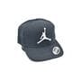 Кепка snapback Jordan 56-58 см зелено-серая (C 0919-31)