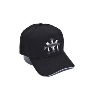 Бейсболка тракер BrandLito Chrome Hearts 55-60 см чорна (B 1219-979)