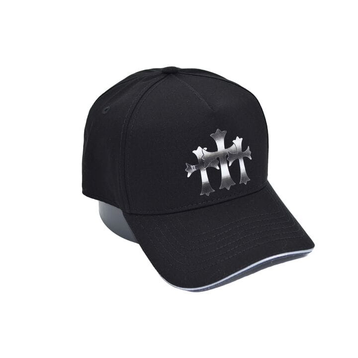 Бейсболка тракер BrandLito Chrome Hearts 55-60 см чорна (B 1219-979)