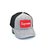Дитяча Бейсболка тракер сітка Classic Supreme 53-55cm Світло-сірий меланж (CL 30319-83)