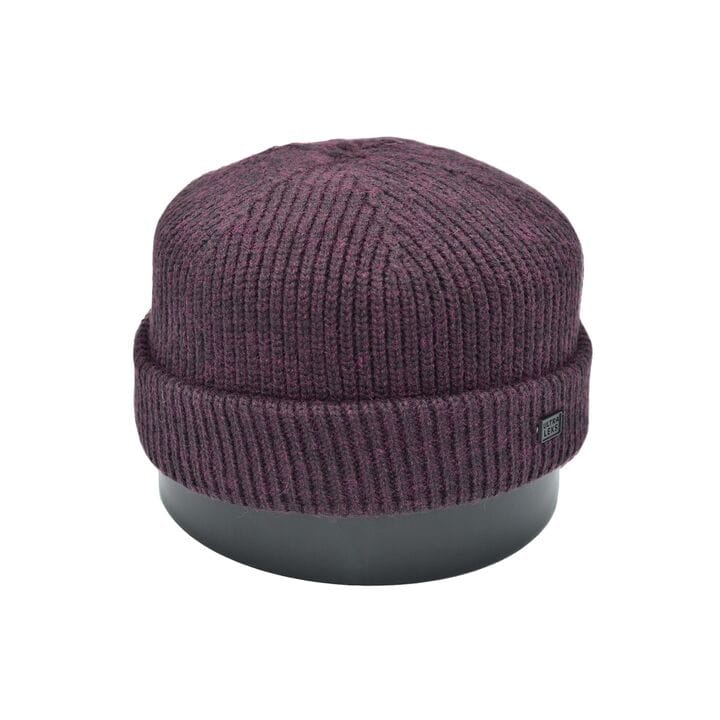 Шапка UltraLeks Монатик 55-59 см чёрно-бордовый (L-0718-314)