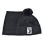 Комплект Flexfit шапка з помпоном и снуд FC Juventus 53-57 см чёрная (F-0918-597)