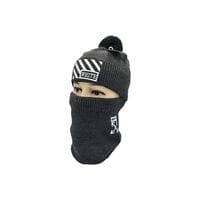 Комплект Flexfit шапка з помпоном і снуд Off-White Темно-сірий (F-0918-120)