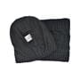 Комплект Flexfit шапка з помпоном и снуд Patagonia Чёрный (F-0918-122)