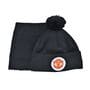Комплект Flexfit шапка з помпоном и снуд FC Manchester United 53-57 см чёрная (F-0918-591)
