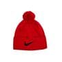 Шапка з помпоном Flexfit Nike 55-59 см красная (F-0918-632)