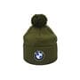 Шапка з помпоном Flexfit BMW 55-59 см оливка (F-0918-623)