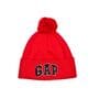 Шапка з помпоном Flexfit Gap 53-57 см красная (F-0918-465)