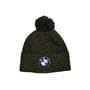 Шапка з помпоном Flexfit BMW 55-59 см хаки меланж (F-0918-618)