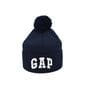 Шапка з помпоном Flexfit Gap 53-57 см тёмно-синяя (F-0918-469)
