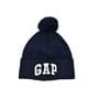 Шапка з помпоном Flexfit Gap 53-57 см тёмно-синяя (F-0918-469)