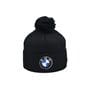 Шапка з помпоном Flexfit BMW 55-59 см чёрная (F-0918-621)