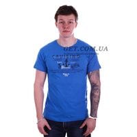 Футболка Cruising производство турция синяя (f4874/4) Футболка Cruising производство турция синяя (f4874/4)