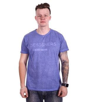 Футболка StrongMan Designers Турция f2318/2 Синяя