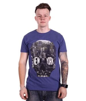 Футболка RIXON New York f1913/3 Синяя