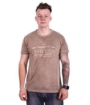 Футболка StrongMan Athletic f2418/4 Горчичная Футболка StrongMan Athletic f2418/4 Горчичная
