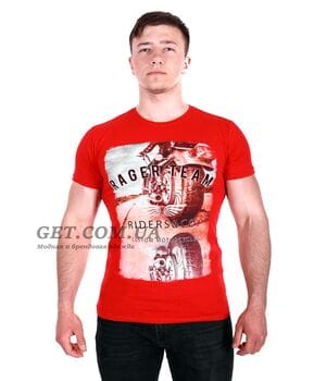 Чоловіча футболка Ranget Team туреччина колір червоний(f214/4)
