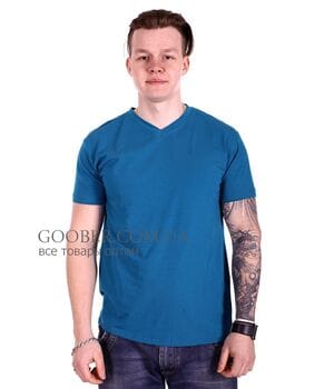 Мужская однотонная футболка 44/7 Mastif Мужская однотонная футболка 44/7 Mastif