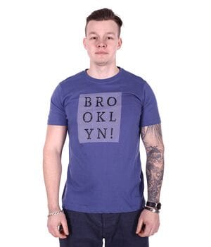Футболка StrongMan Brooklyn f0218/2 Синяя