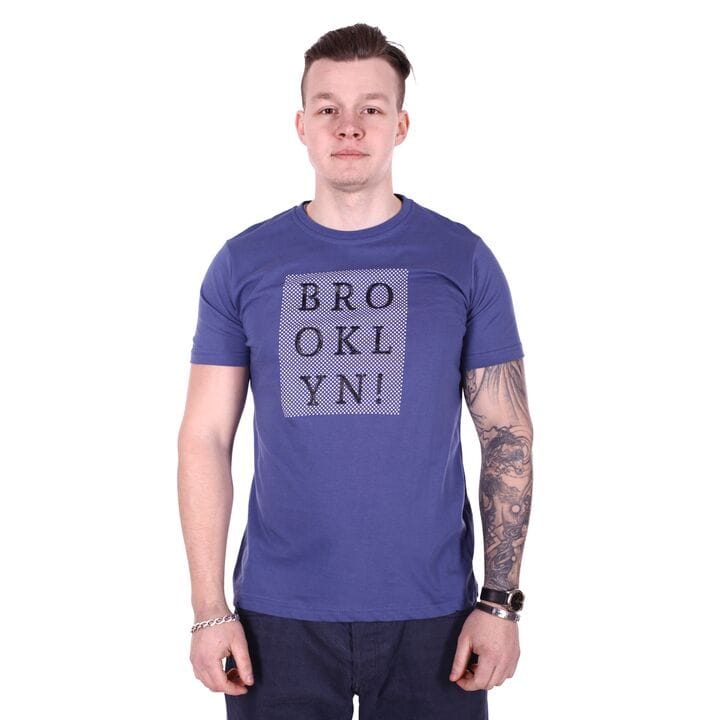 Футболка StrongMan Brooklyn f0218/2 Синя