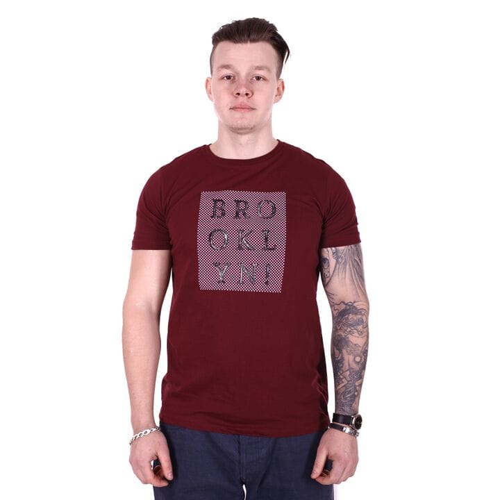 Футболка StrongMan Brooklyn f0218/3 Бордова