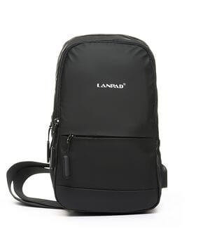 Мужская сумка через плече Lanpad 18 x 30 x 10 см Черный (4066/1) Мужская сумка через плече Lanpad 18 x 30 x 10 см Черный (4066/1)