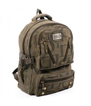 Джинсовый подростковый рюкзак Gold Be 28 x 42 x 15 см Зеленый (b255/3)