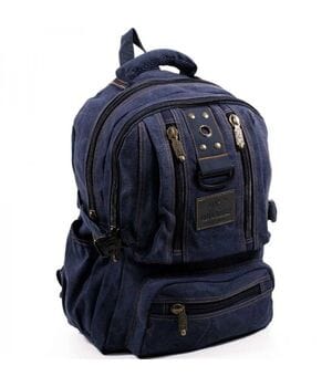 Джинсовый подростковый рюкзак Gold Be 25 x 40 x 14 см Синий (1304/2)